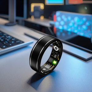 Anillo inteligente salud arterial monitor de presión y oxígeno