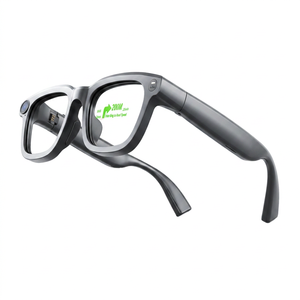 Gafas inteligentes auriculares portátiles cámara dual traducción en tiempo real