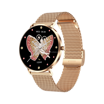 Reloj AMOLED 1,32 pulgadas con caja de acero y cristal Gorilla