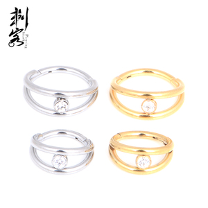 Anillo segmentado articulado de acero quirúrgico 316L